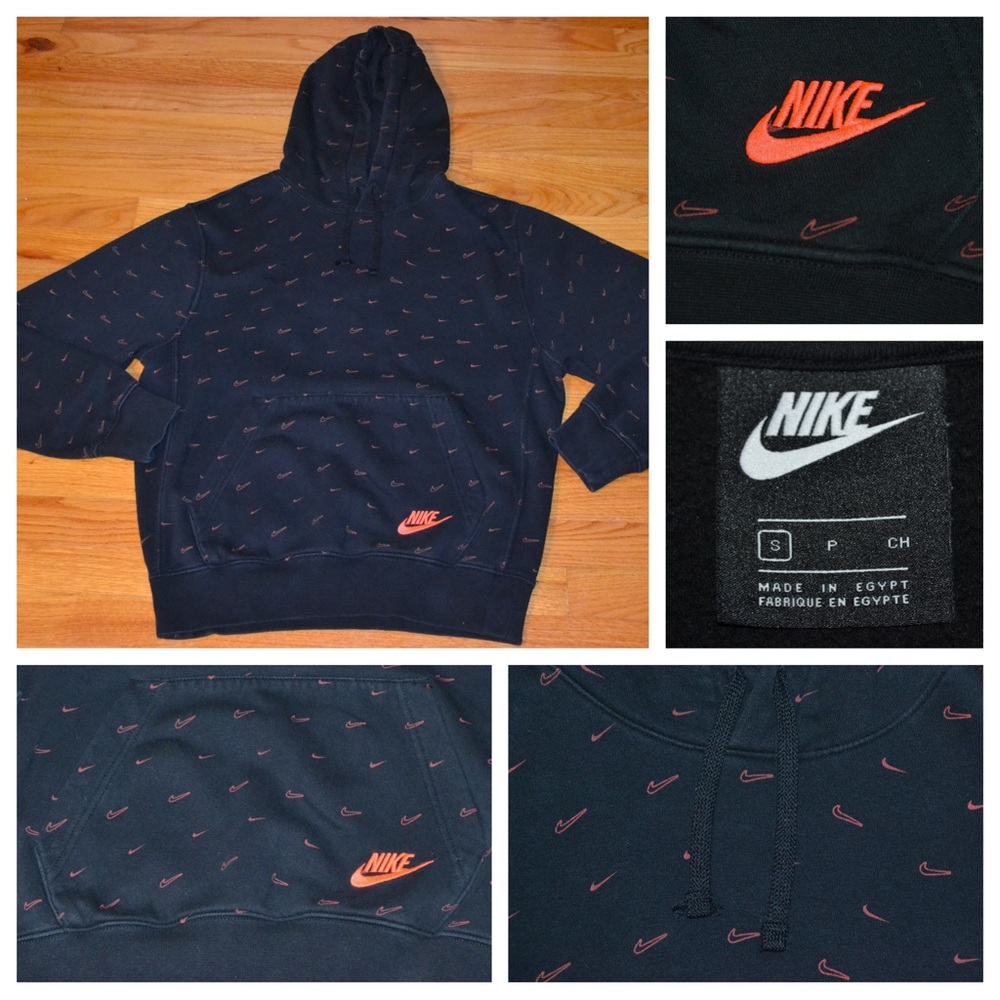Men’s Nike logo hoodie, size S